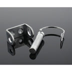 Scharnierhalter mit Bolzen für Heckklappen 15mm