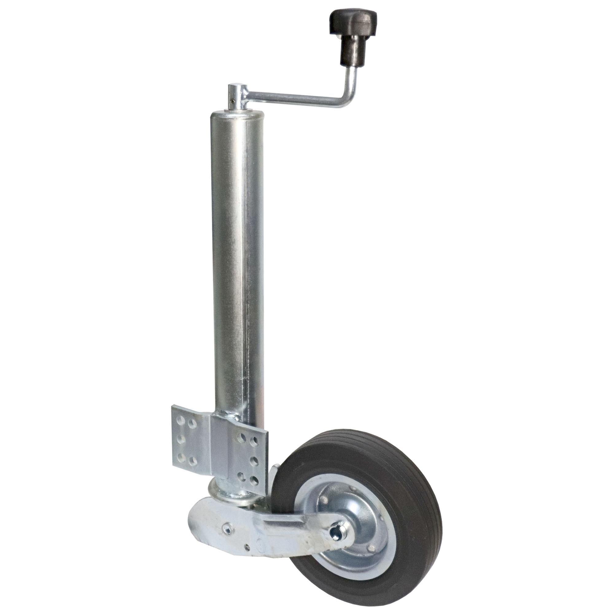 Anhänger Automatik  Stützrad 400kg Flansch 0mm + Schraubensatz