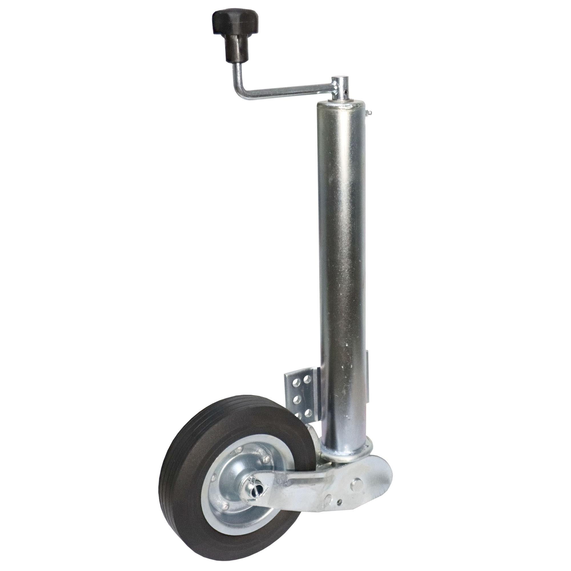Automatik-Stützrad 60mm, 400kg Stützlast Flansch 0mm TheDrive trailerteile.eu.