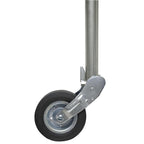 Automatik-Stützrad 60mm, 400kg Stützlast Flansch 0mm TheDrive trailerteile.eu.
