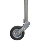 Automatik-Stützrad 60mm, 400kg Stützlast Flansch 0mm