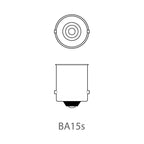 10x Autolampe 12V 5W BA15s