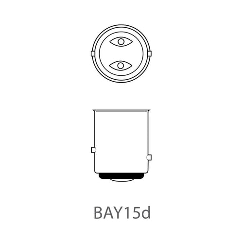 10x Autolampe 12V 21/5W BAY15d