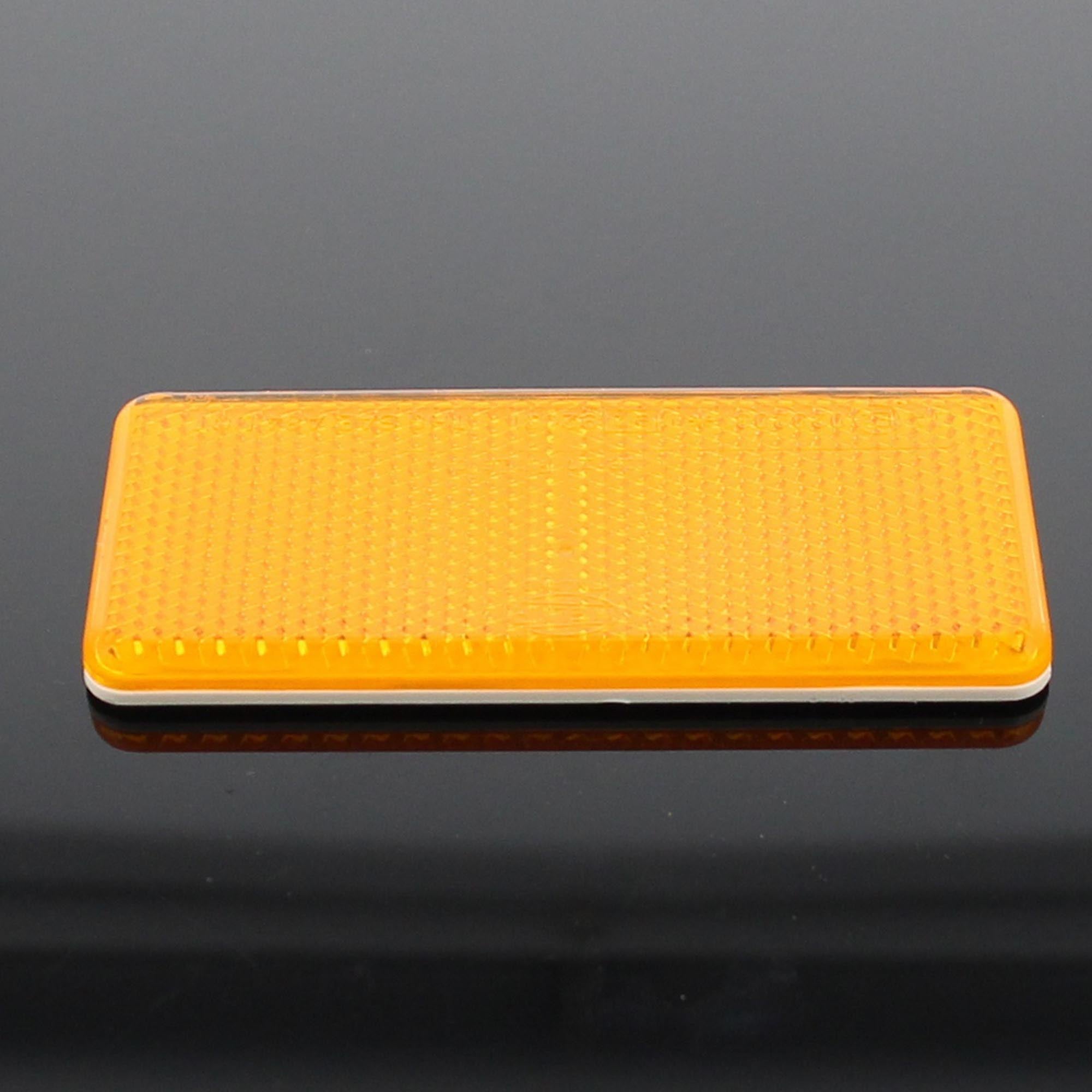 Hella Rückstrahler Gelb/Orange Selbstklebend 94x44x6,5mm