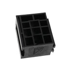 Relaissockel-Satz 1x Sockel 5x Flachsteckhülsen 6,3mm 4x 2,8mm cargo trailerteile.eu.