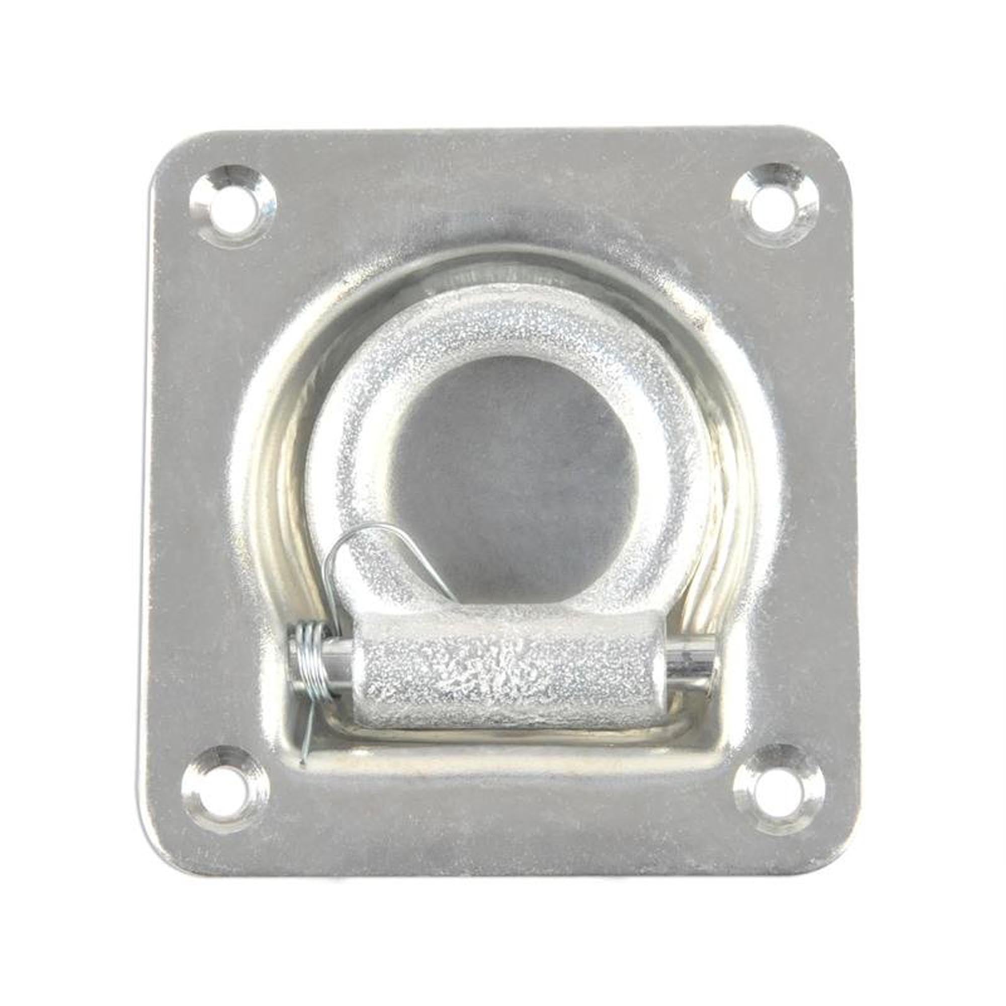 Zurrmulde einfach 100x95mm 800daN mit Rückholfeder