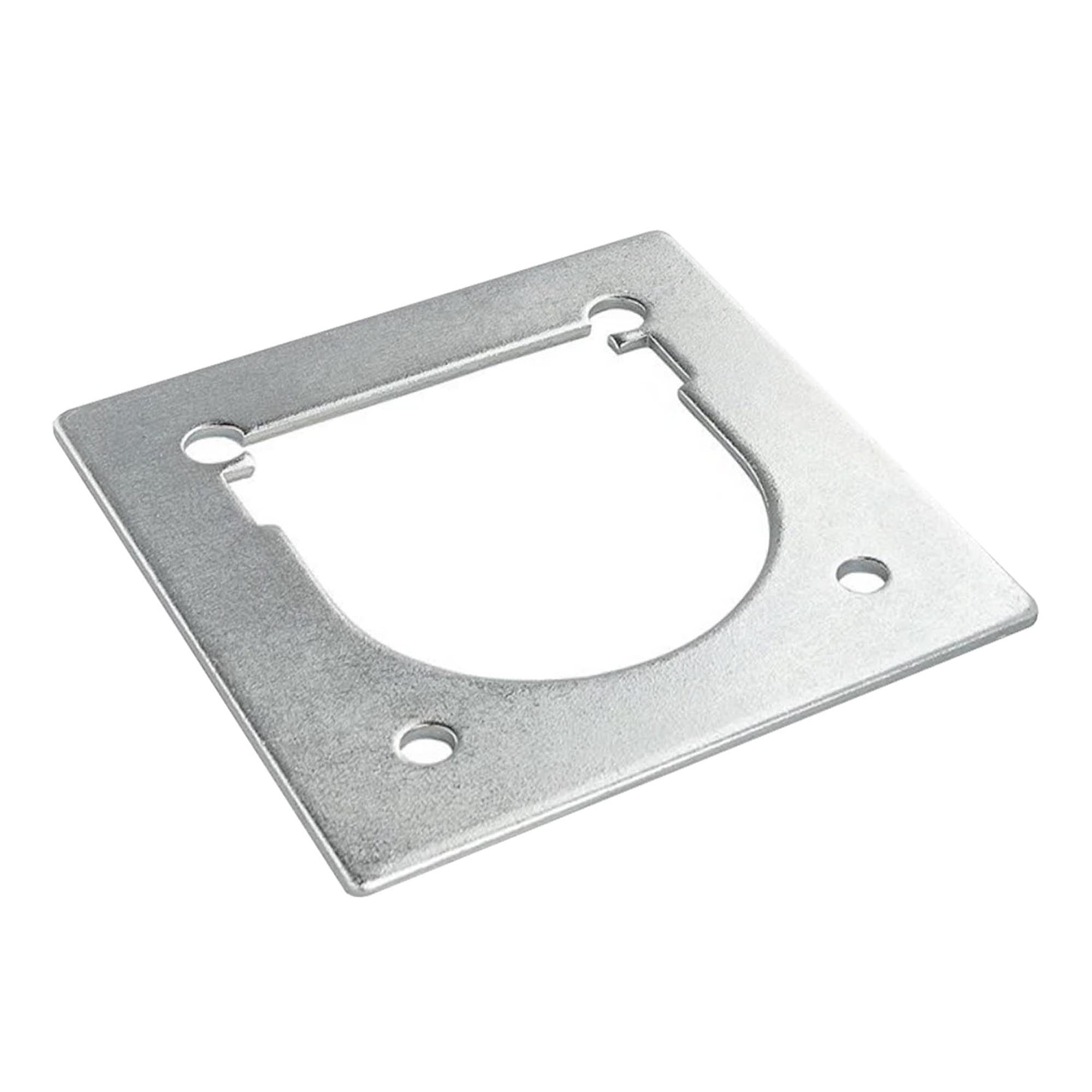 Gegenplatte für Zurrmulde einfach 120x115mm