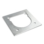 Gegenplatte für Zurrmulde einfach 120x115mm