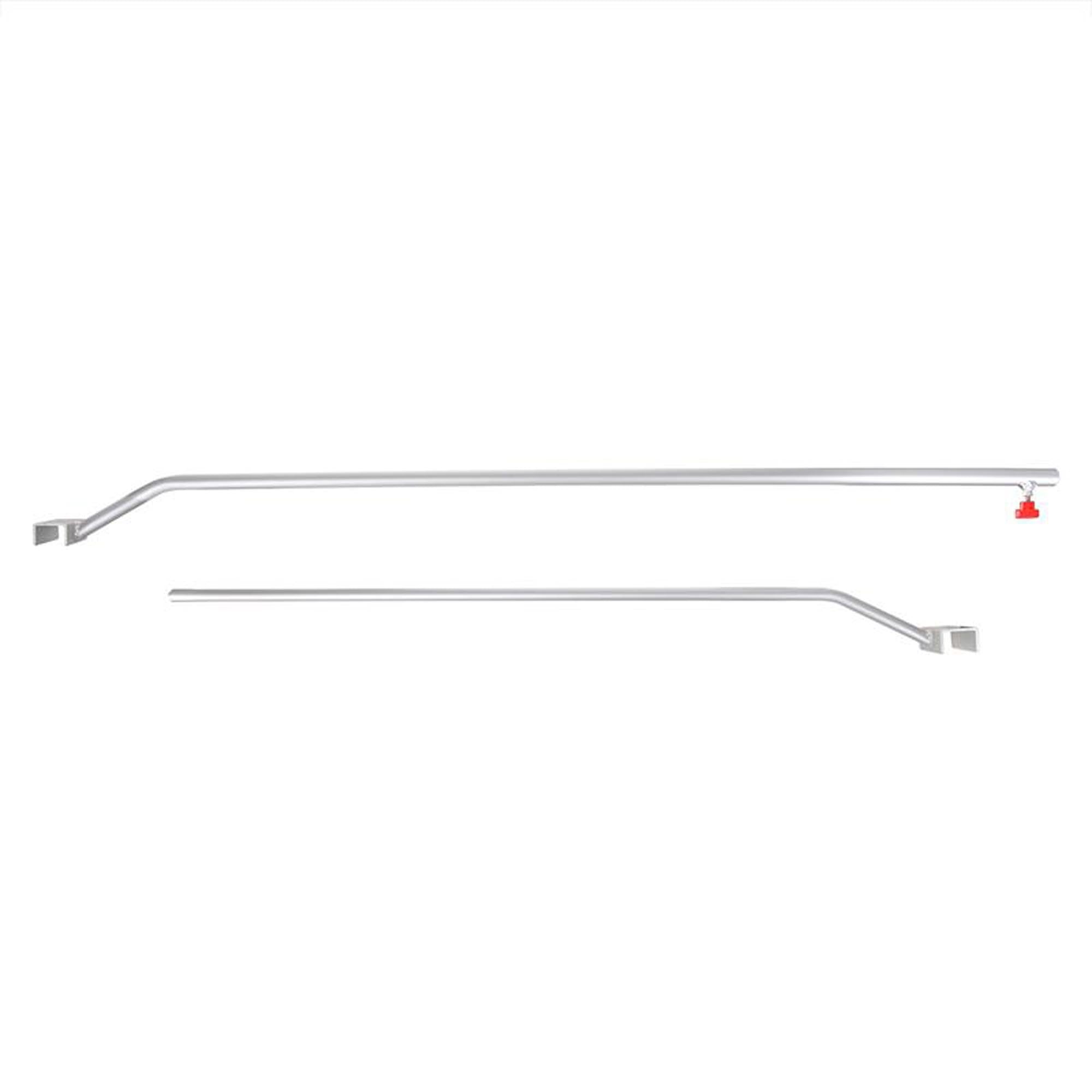 Flachplanenbügel Aluminium verstellbar 132-204cm für Anhänger
