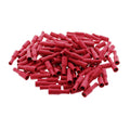 100x Rundsteckhülsen rot 0,5-1,5mm² 300V