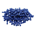 100x Rundsteckhülsen blau 1,5-2,5mm² 300V