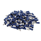 100x Rundstecker blau 1,5-2,5mm² 300V
