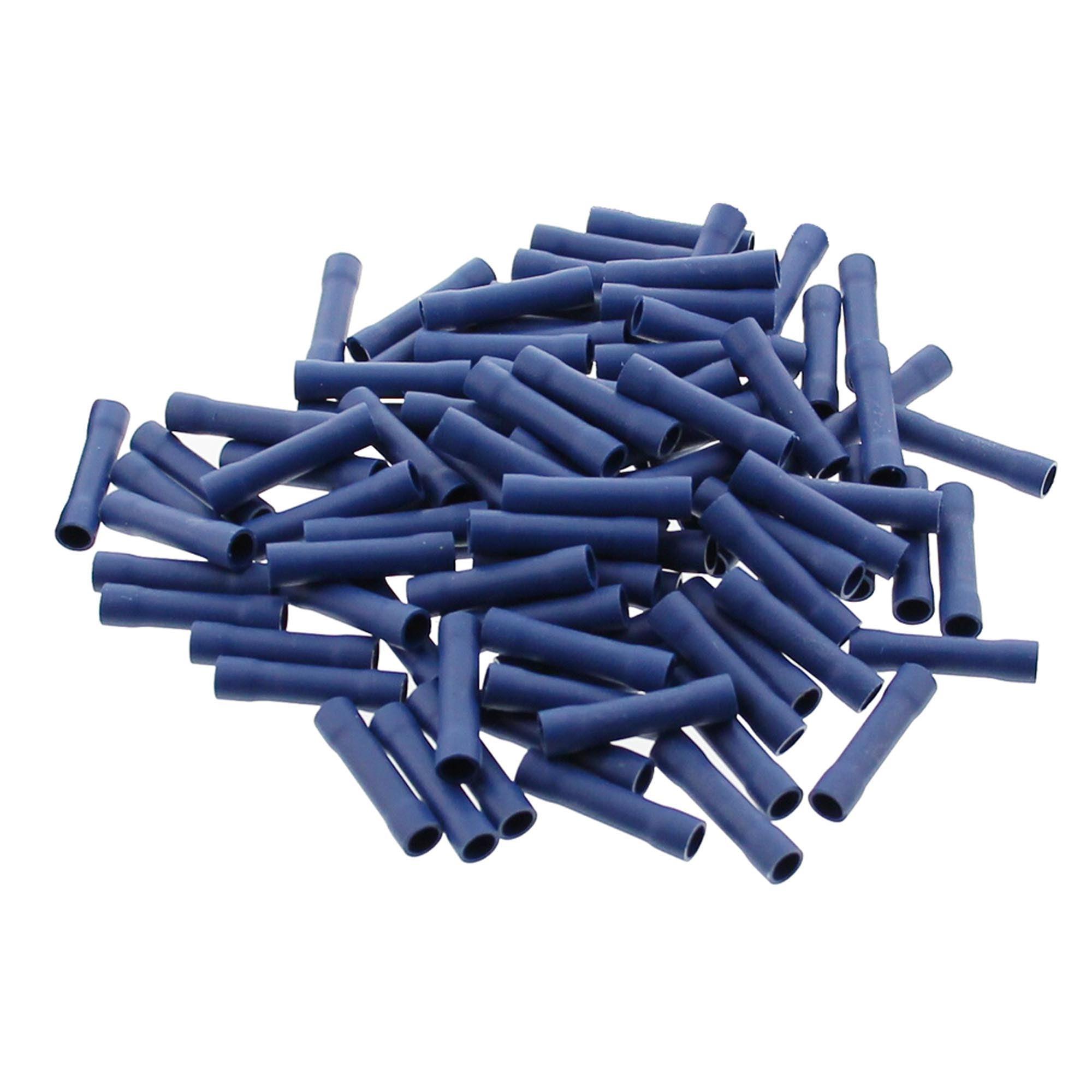 100x Stoßverbinder blau 1,5-2,5mm² 600V AE Industries trailerteile.eu.