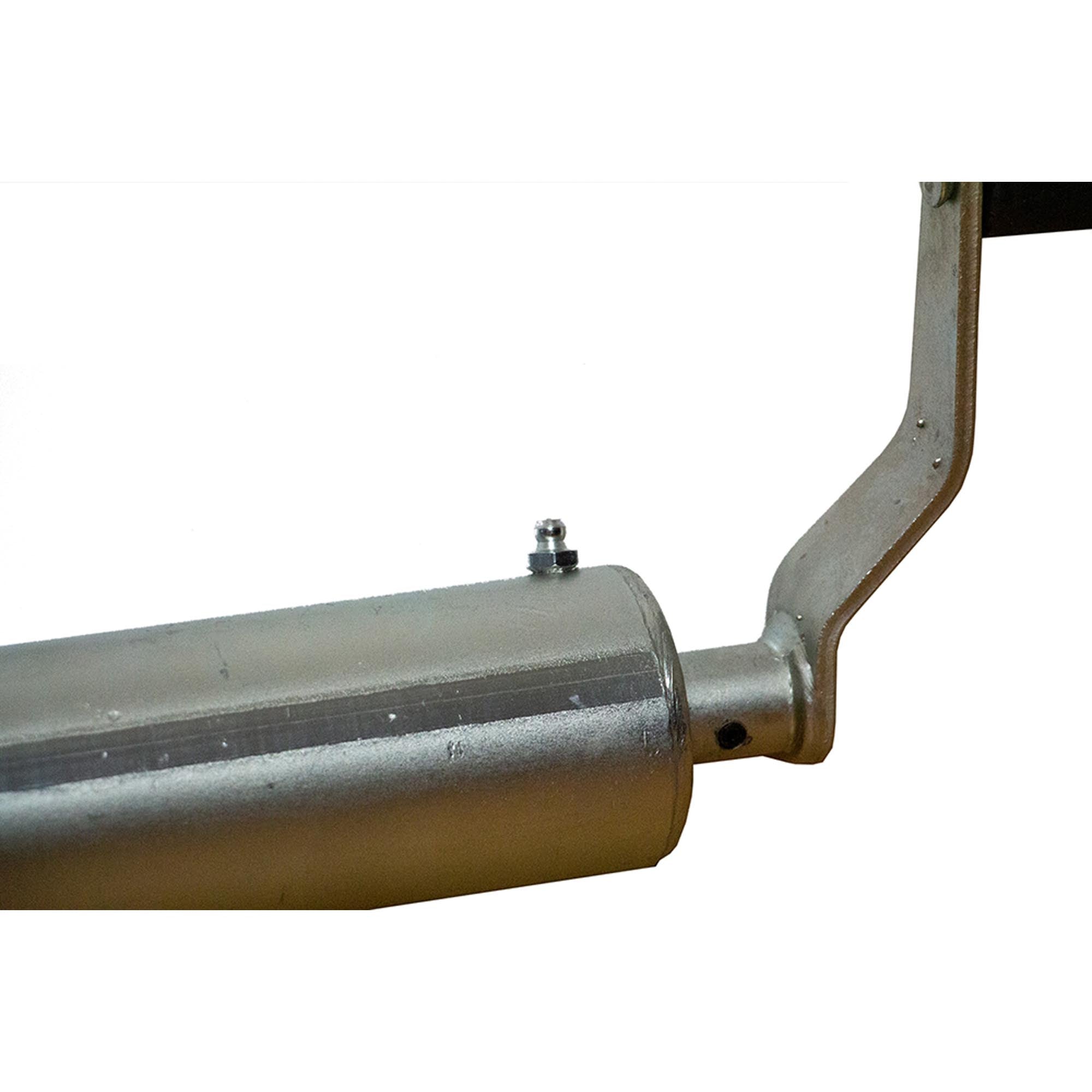 Schwerlast Stützrad 500kg XL-Länge 220x60mm mit Flansch