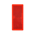 Reflektor rot 82x36mm selbstklebend
