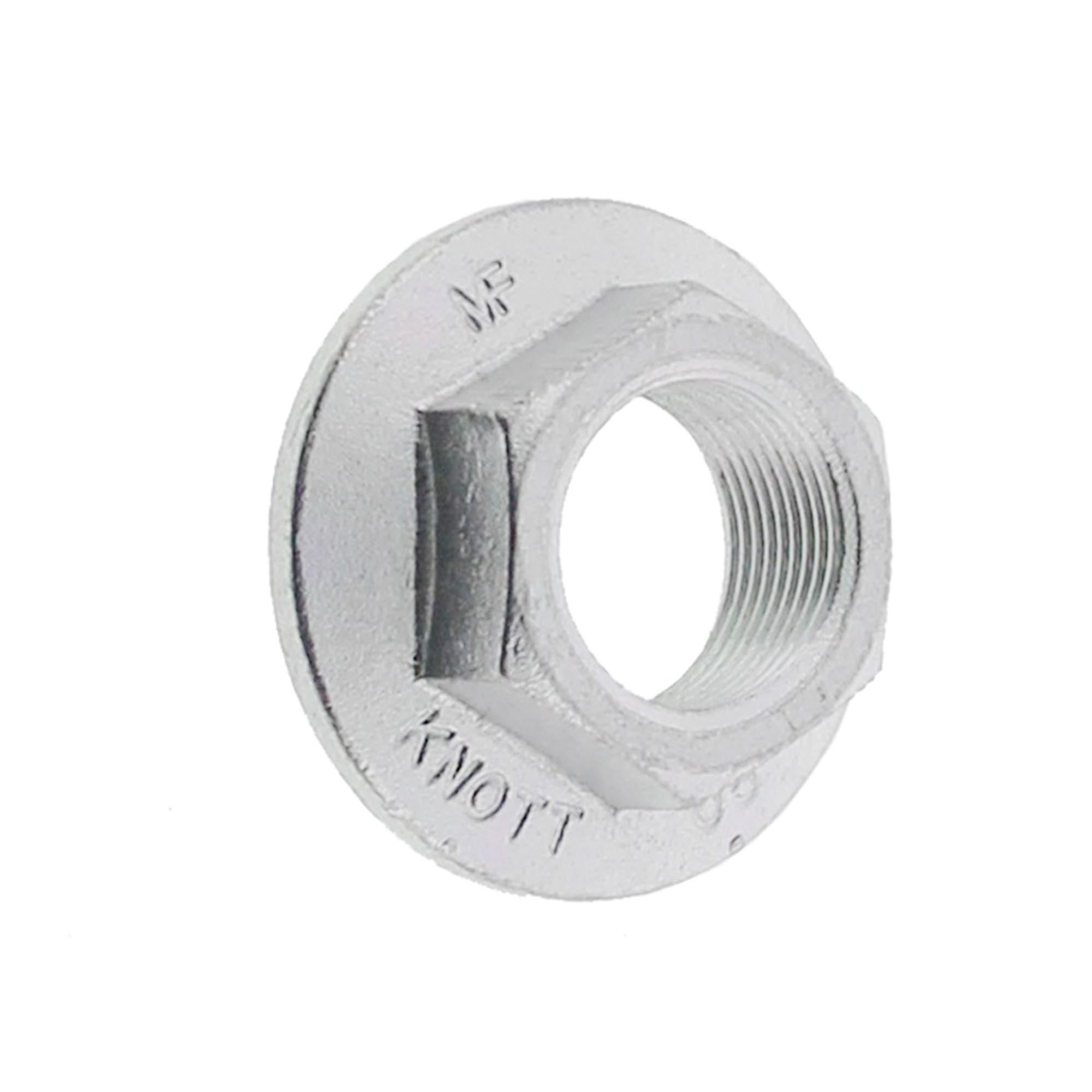 Flanschmutter M24x1,5 SW32 passend für Knott selbstsichernd für Bremstrommel 200x50