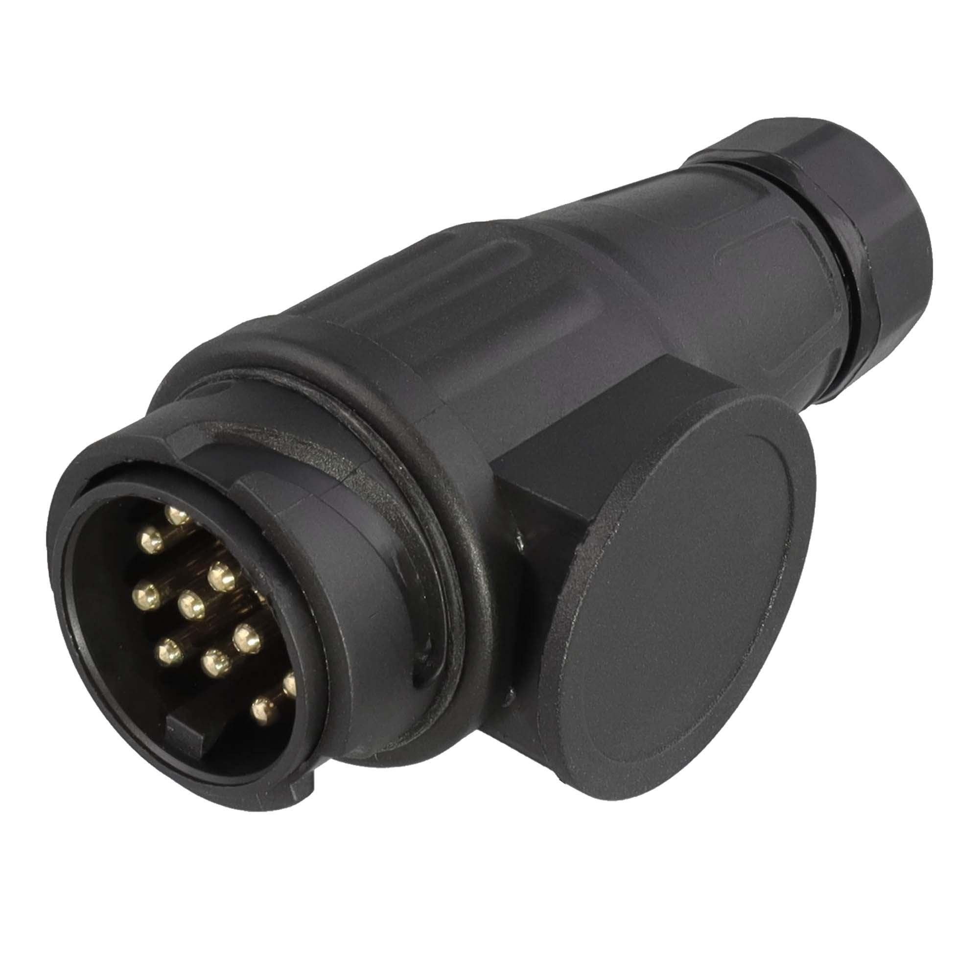 13-pol. Pkw Anhänger Stecker 12V TheDrive trailerteile.eu.