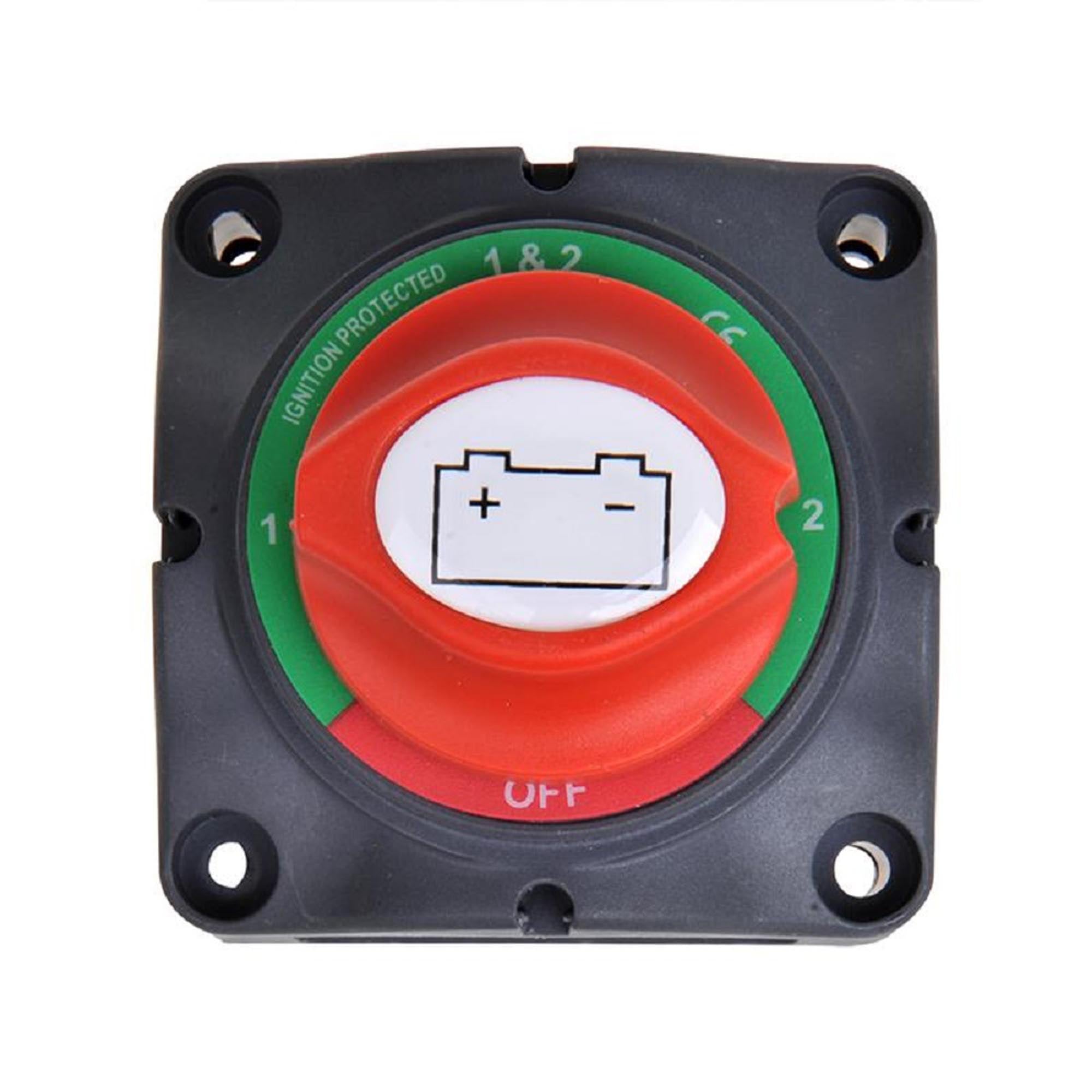 Trennschalter für Batterie 12-48V 200/1000A 1-2-BOTH-OFF