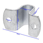 Gegenstück für Federriegel, verzinkt