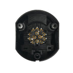 13-polige Anhänger Steckdose mit Schrauben und Dichtung