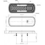 LED-Rückleuchte mit dynamischer Richtungsanzeige 12 / 24V KAMAR trailerteile.eu.