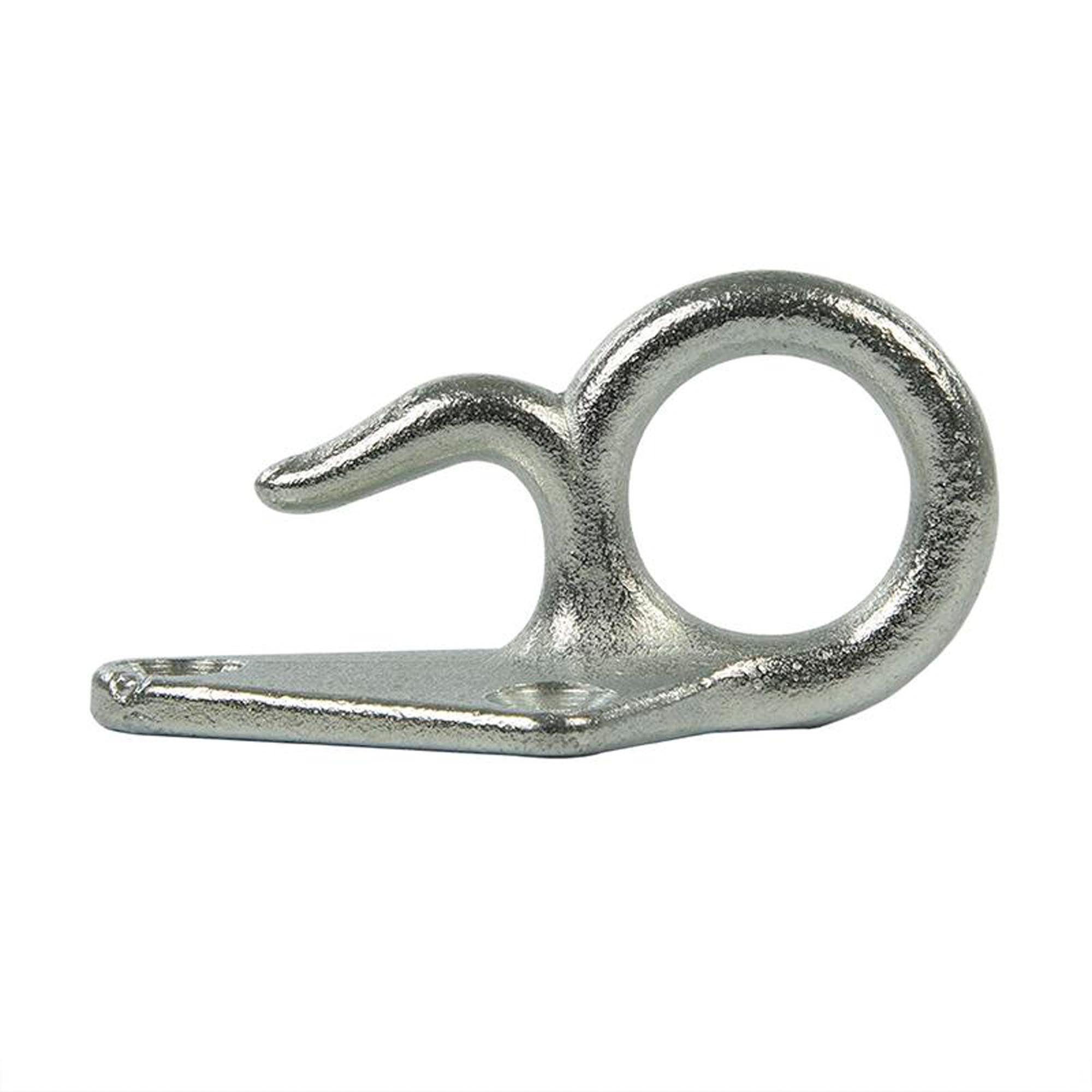 Dreiloch-Planenhaken Metall mit Öse