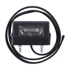 Aspöck Regpoint small Kennzeichenleuchte mit 0,8 m DC-Leitung