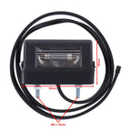 Aspöck Regpoint small Kennzeichenleuchte mit 0,8 m DC-Leitung