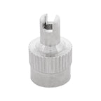 Ventilkappe Metall, mit Ausdreher