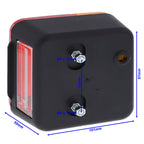 Rückleuchte 3-Funktionen 101mm x 90mm TheDrive trailerteile.eu.