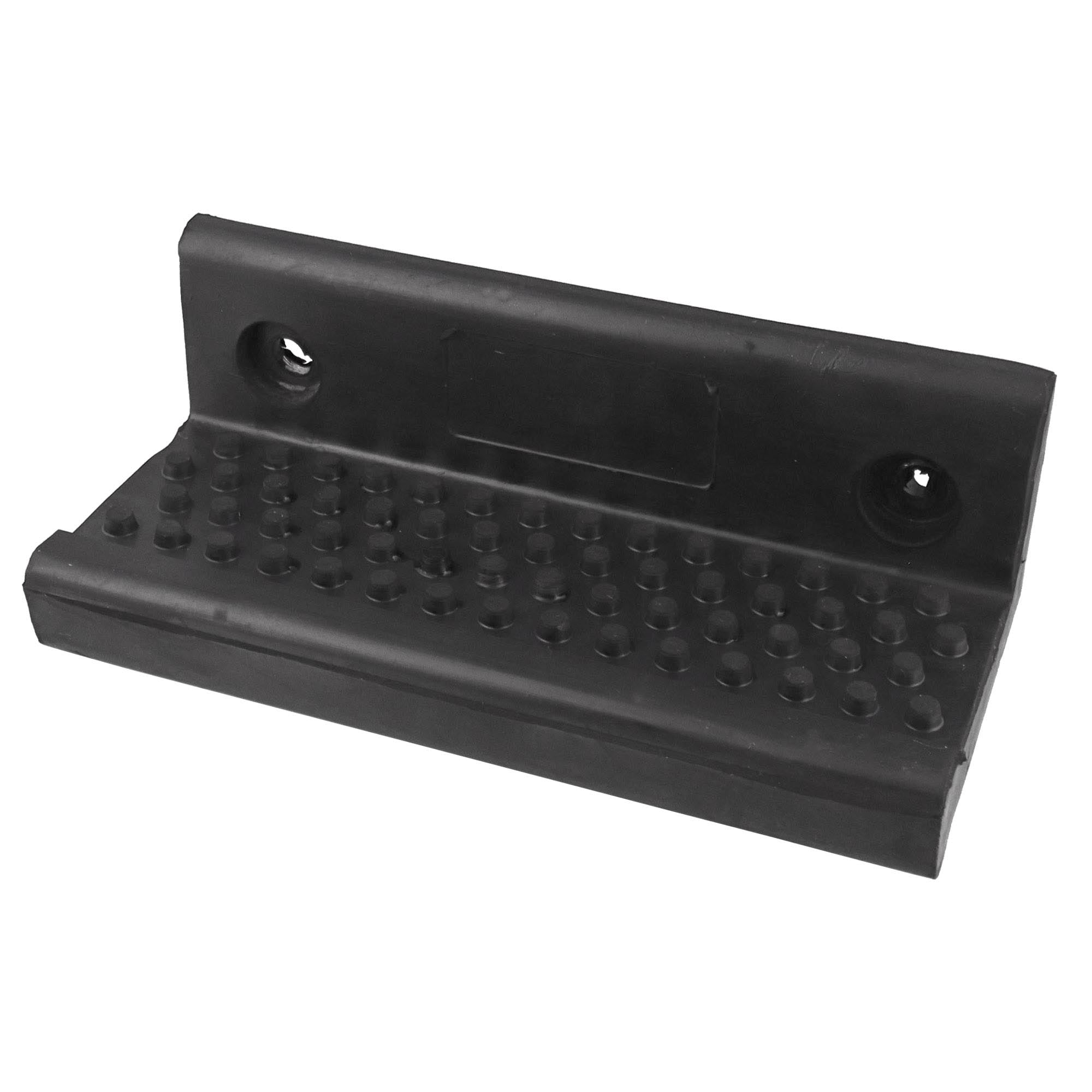 Trittstufe für Pferdeanhänger Gummi ummantelt 200x85x60mm