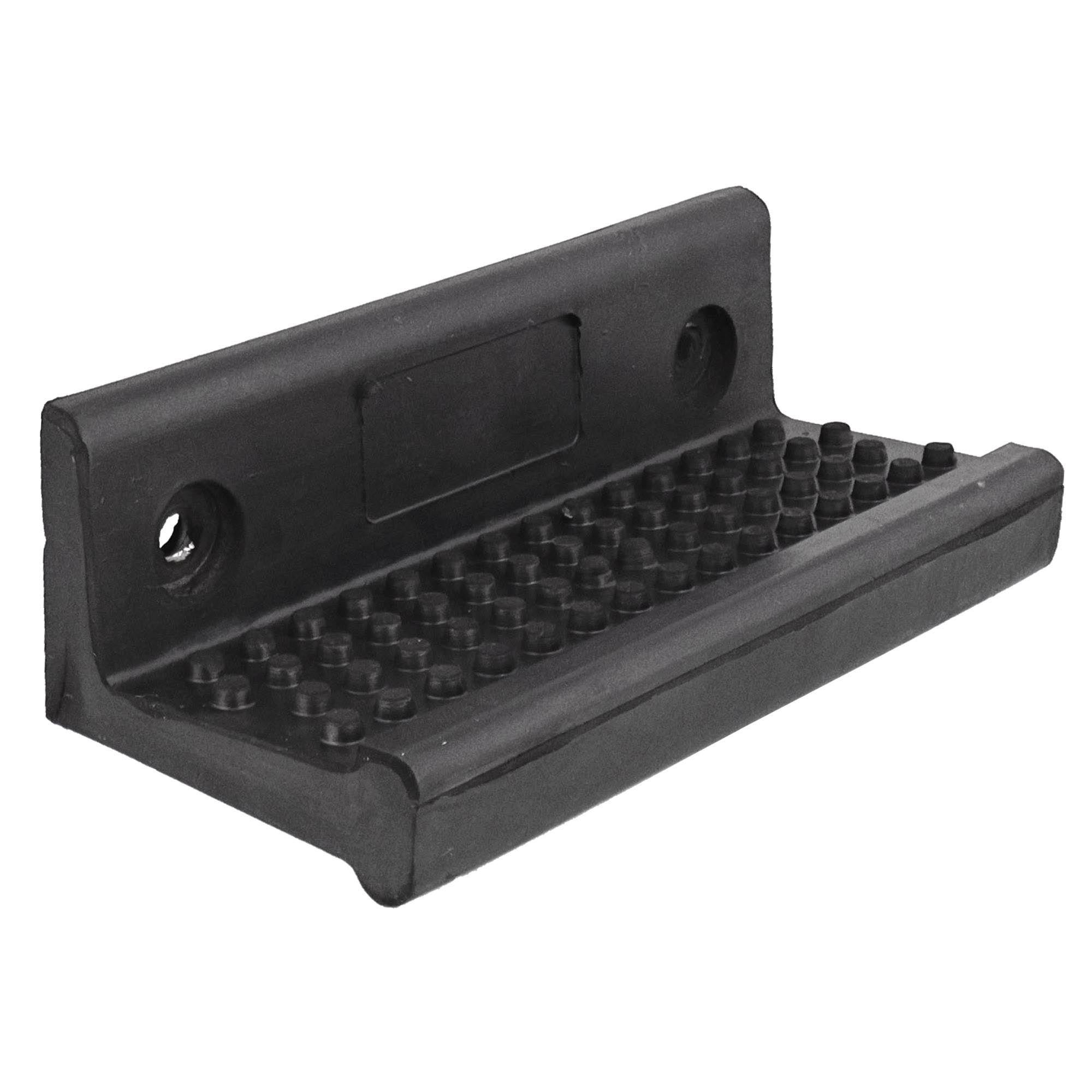 Trittstufe für Pferdeanhänger Gummi ummantelt 200x85x60mm