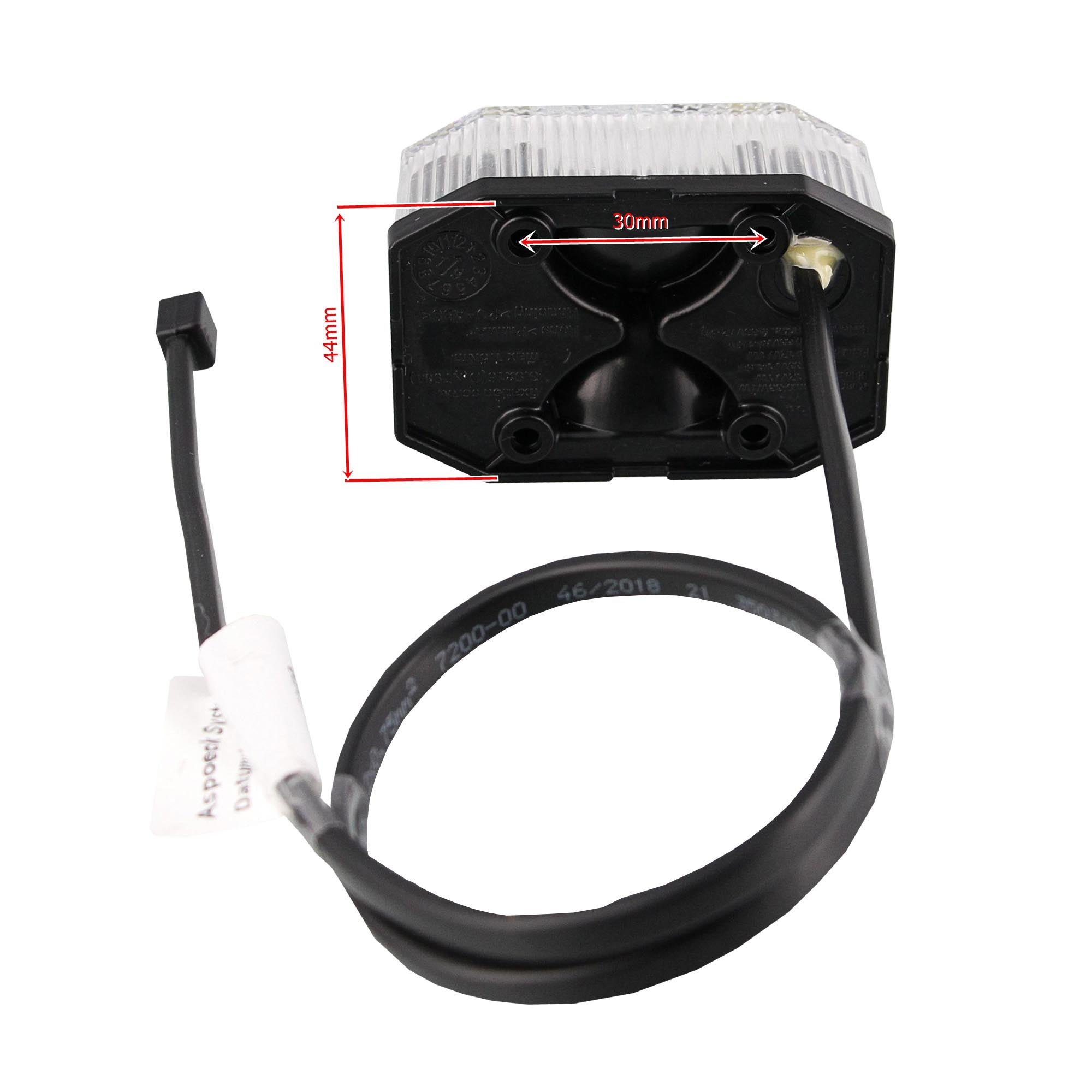 Flexipoint LED Positionsleuchte 500mm DC-Leitung