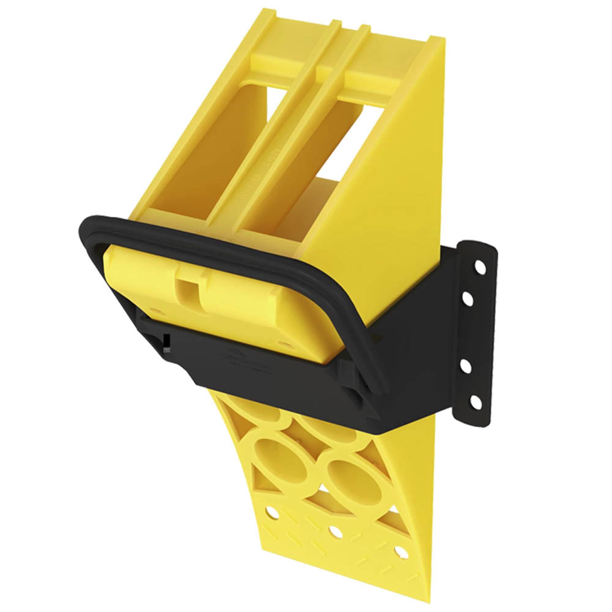 Unterlegkeil Gelb G36 mit Halter