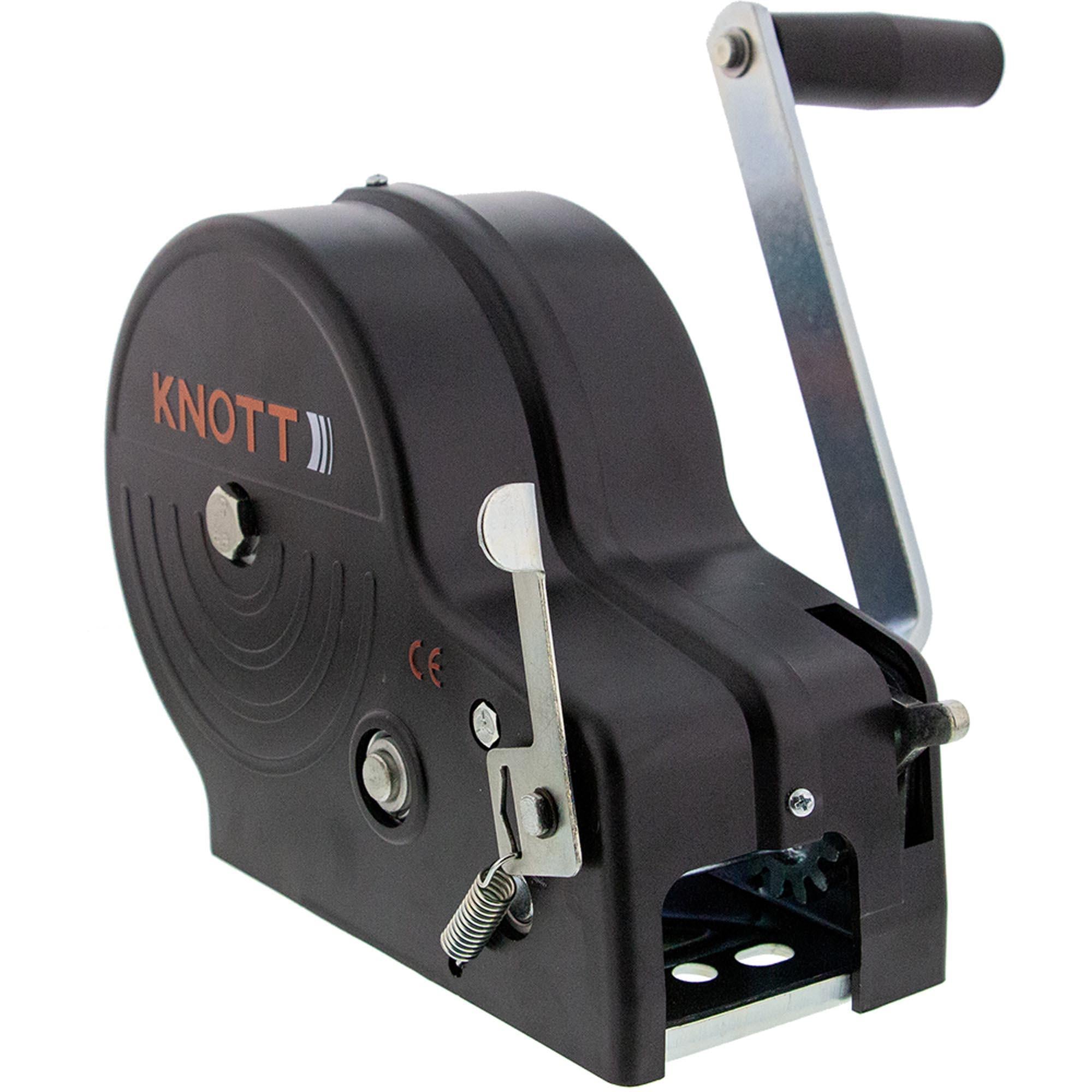 Knott Seilwinde mit 10m Stahlseil und Haken 1150kg