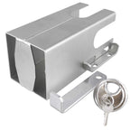 Kastenschloss für Anhänger Diebstahlsicherung mit Riegel und Schloss