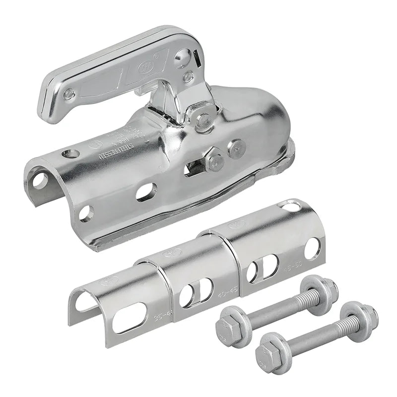 SPP Kugelkupplung Universalset 35-50 mm rund bis 3000kg gebremst