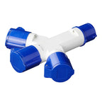 CEE 3-Fach Verteiler IP44 16A 230V