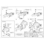 Knott Stützrad-Konsole für KF27 - KF30 Auflaufeinrichtung verstärkt