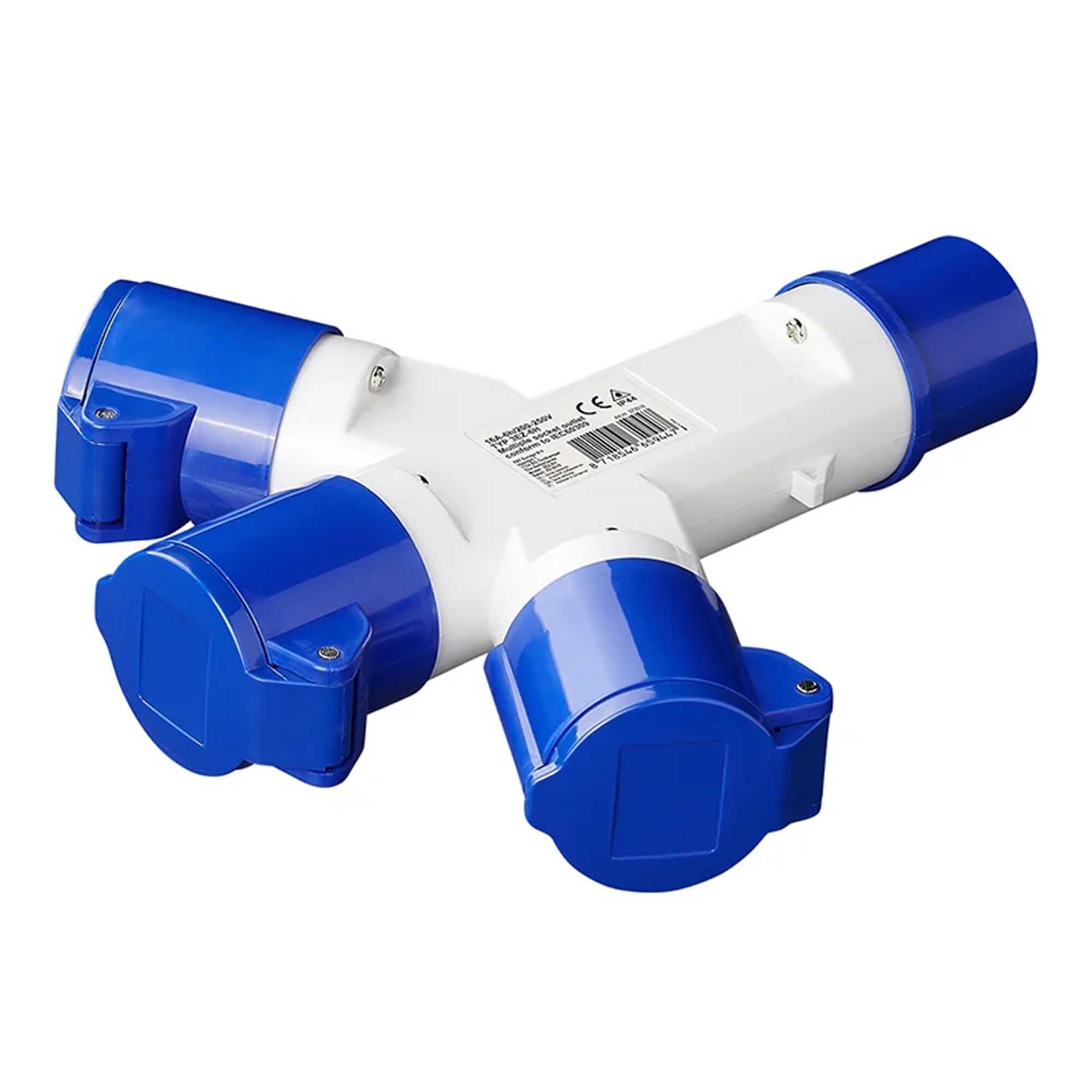 CEE 3-Fach Verteiler IP44 16A 230V