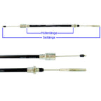 Bremsseilzug Bowdenzug mit Glocke Knott, Nieper, Schlegel, BPW, Avonride 930/1140mm