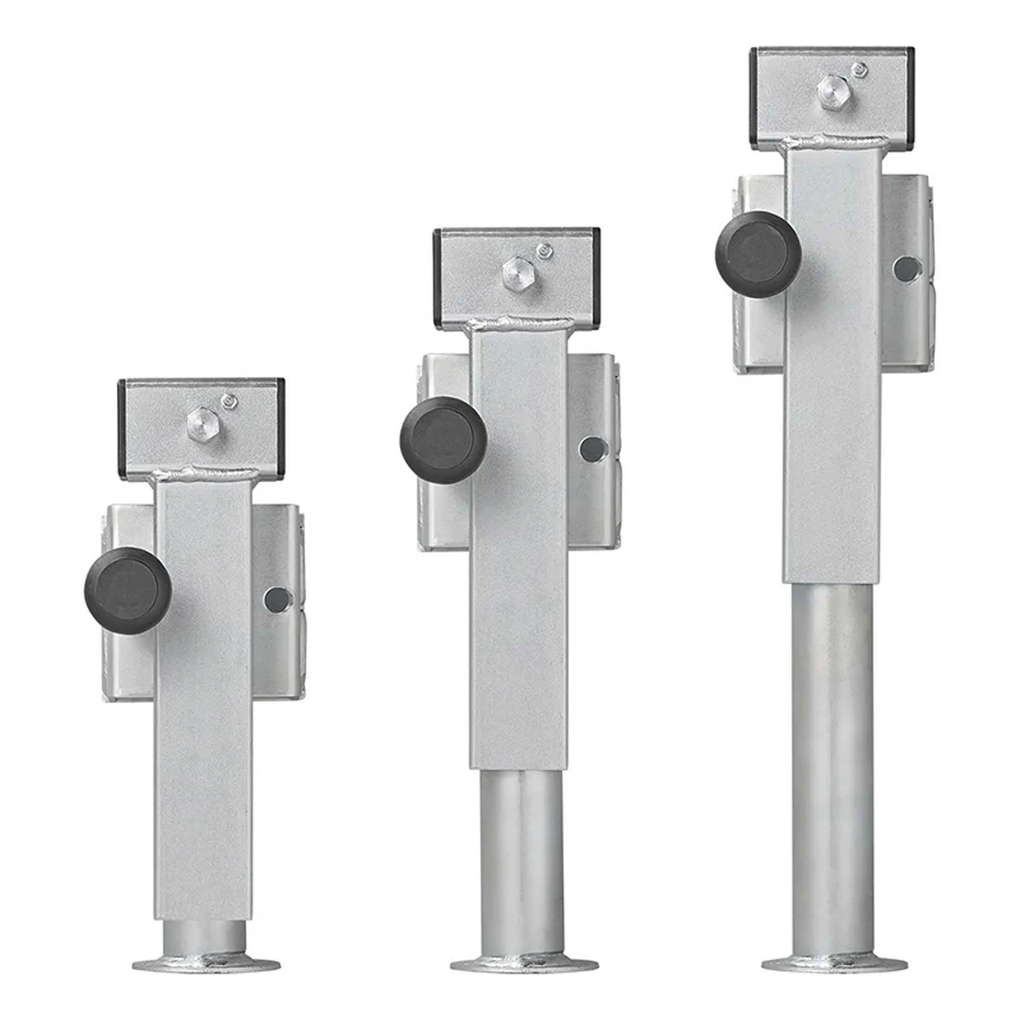 Ausdrehstütze 60x60mm klappbar 360-595mm FH 85 mm 1300kg mit Schraubensatz