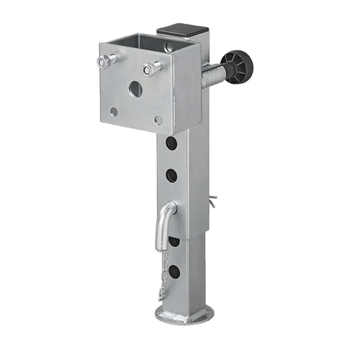 Abstellstütze 60x60mm kippbar 346-546 mm 1300 kg mit Schraubensatz TheDrive trailerteile.eu.