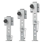 Abstellstütze 60x60mm kippbar 346-546 mm 1300 kg mit Schraubensatz