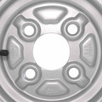 Komplettrad 4.00-8/4.80 63M mit Schlauch auf 2,50x8 Felge 4x100 ET0 / ML60