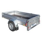 Flachplanenbügel Stahl verstellbar 100-155cm für PKW Anhänger