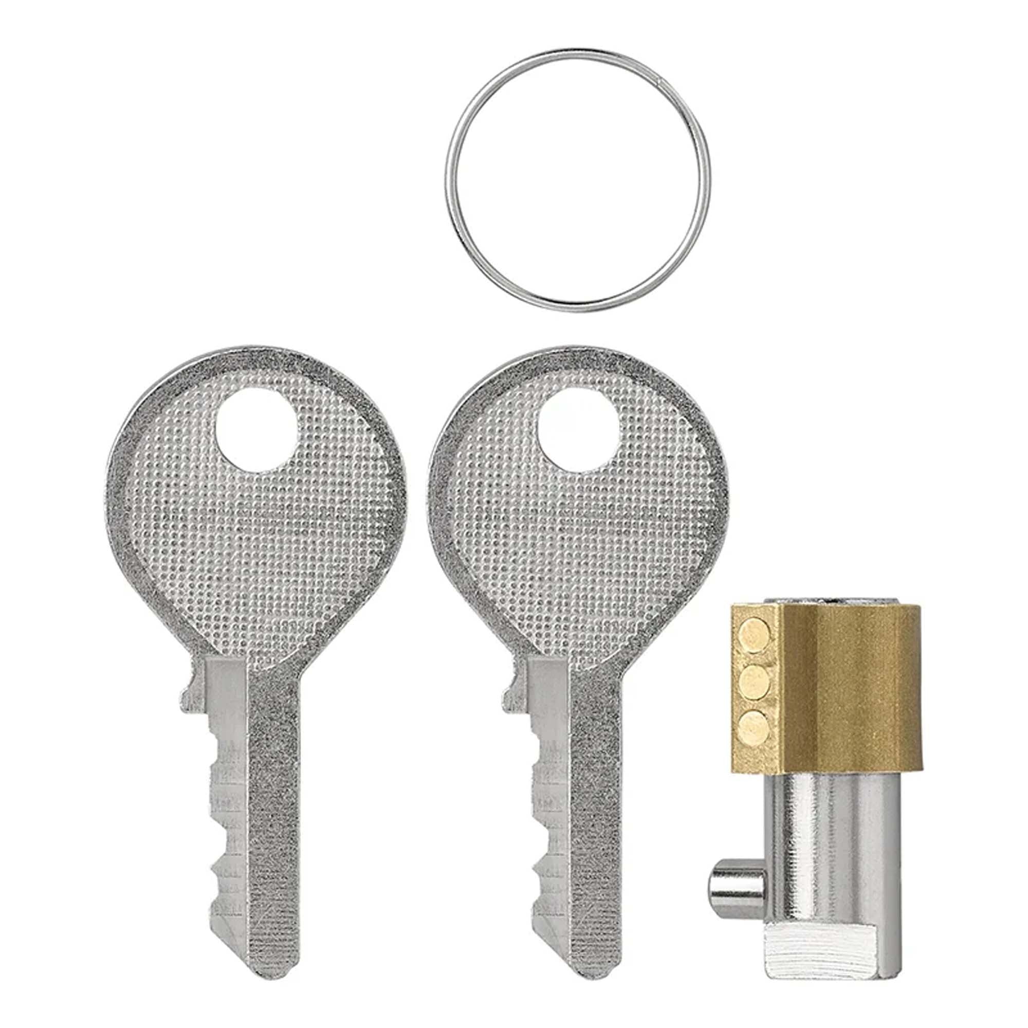 Steckschloss passend für AL-KO AK13-AK35 / AKS2000 + 2 Schlüssel