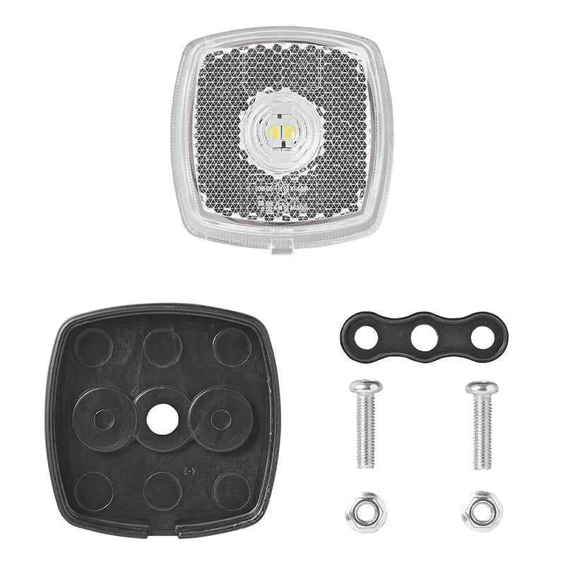 Positionsleuchte 12-24V Weiß 61 x 61 mm LED