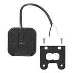 Positionsleuchte 12-24V Weiß 65 x 65 mm LED mit Halter