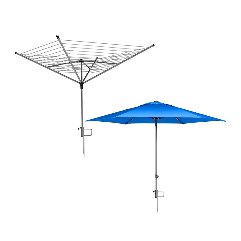 Bodenhülse für Wäschespinne & Sonnenschirm 45cm Ø35mm Pro Plus trailerteile.eu.